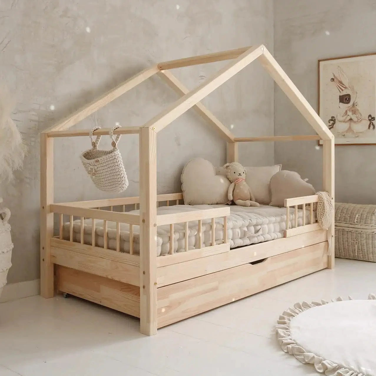 Παιδικό Κρεβάτι Σπιτάκι HouseBed Bello Duo Plus (Δώρο 10% έκπτωση στο Στρώμα)