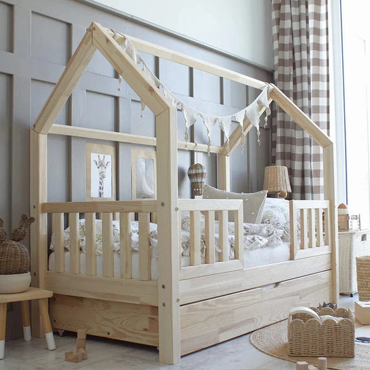 Κρεβάτι σπιτάκι Bianco Duo Plus