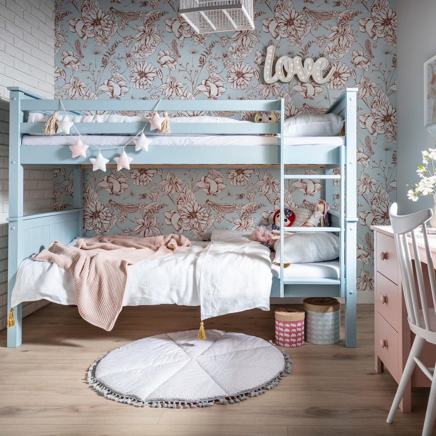 Παιδική διαιρούμενη κουκέτα Collet με διάσταση στρώματος 200X90