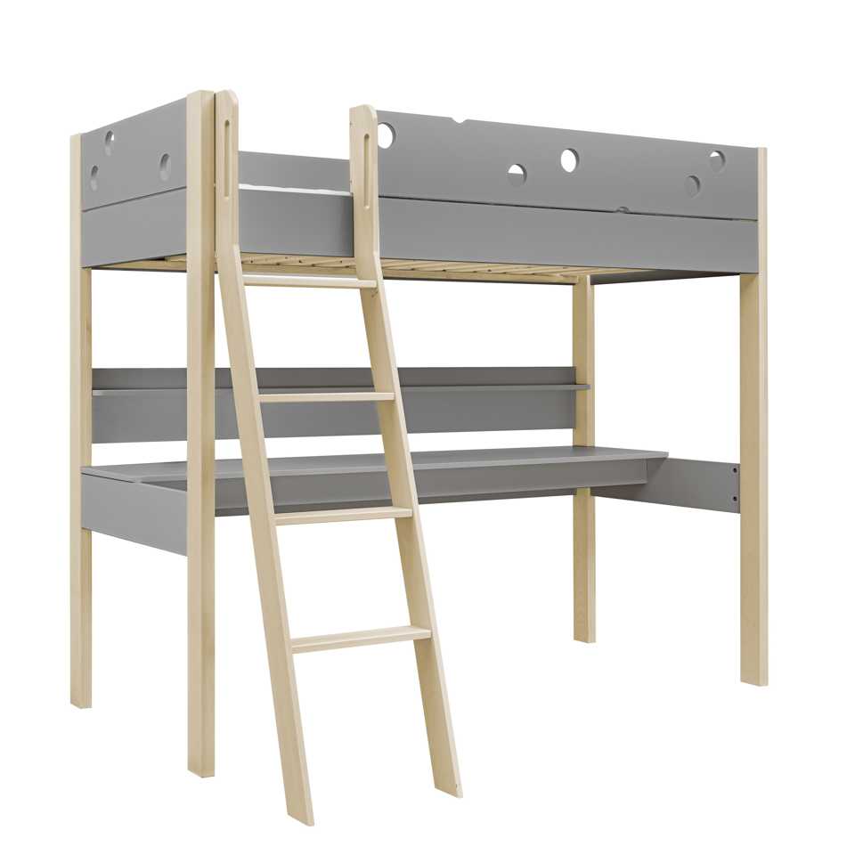 Παιδικό κρεβάτι Funflex υπερυψωμένο με γραφείο