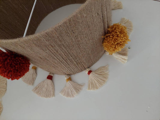 Παιδικό φωτιστικό Hippopo Boho 35x25