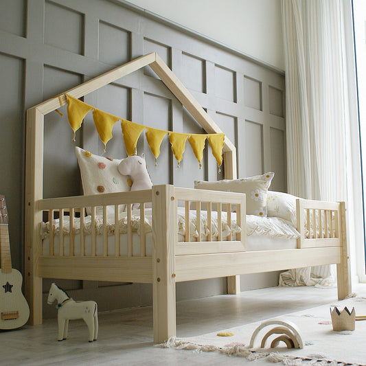 Παιδικό Κρεβάτι Bali Duo με στρογγυλό κάγκελο