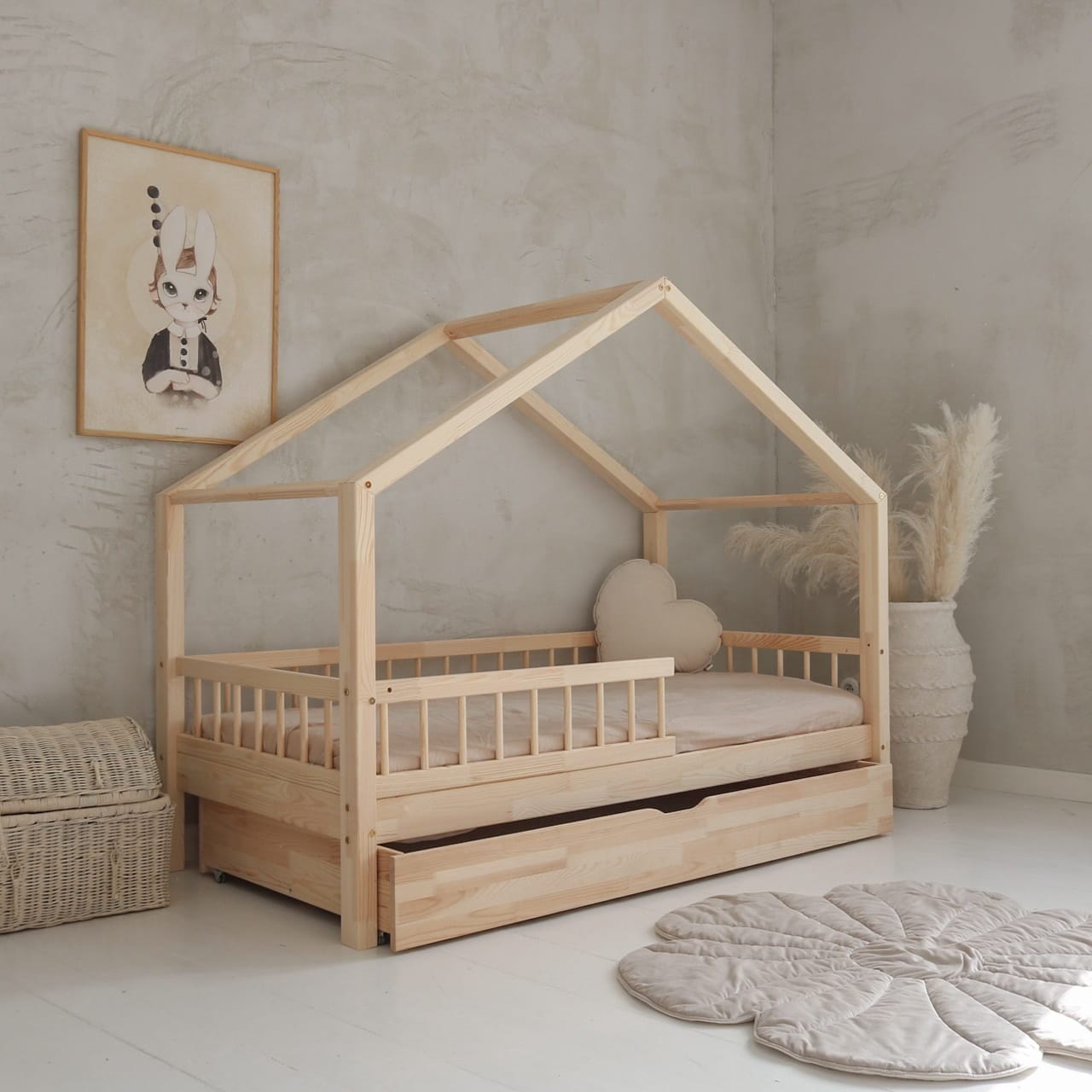 Παιδικό Κρεβάτι Σπιτάκι HouseBed Bello Plus (Δώρο 10% έκπτωση στο Στρώμα)