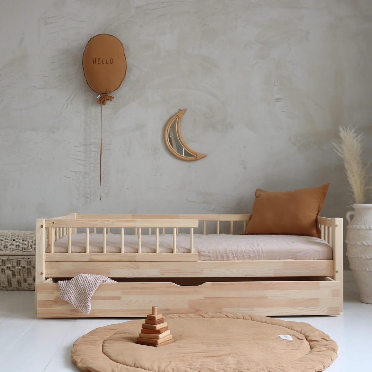 Παιδικό Κρεβάτι Basic Bello Plus (Δώρο 10% έκπτωση στο Στρώμα)