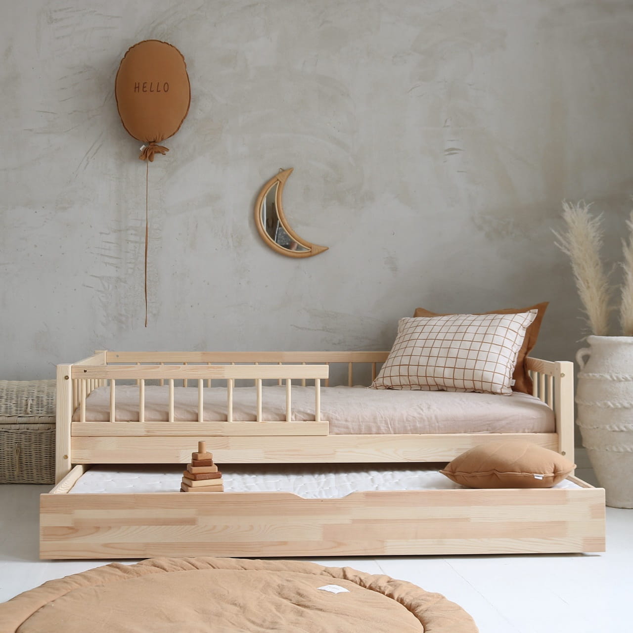 Παιδικό Κρεβάτι Basic Bello Plus (Δώρο 10% έκπτωση στο Στρώμα)