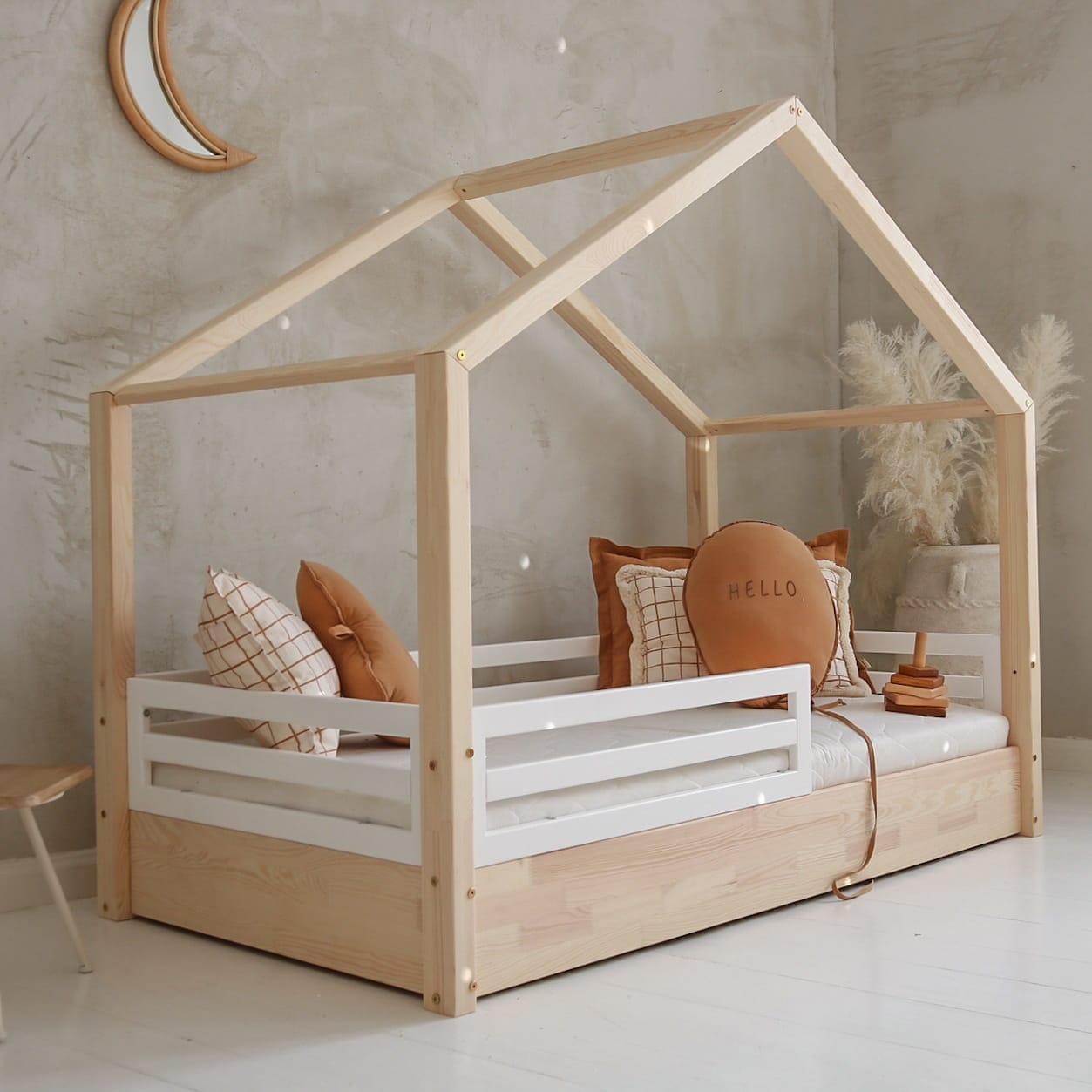 Παιδικό Κρεβάτι Σπιτάκι New Housebed Fello (Δώρο 10% έκπτωση στο Στρώμα)