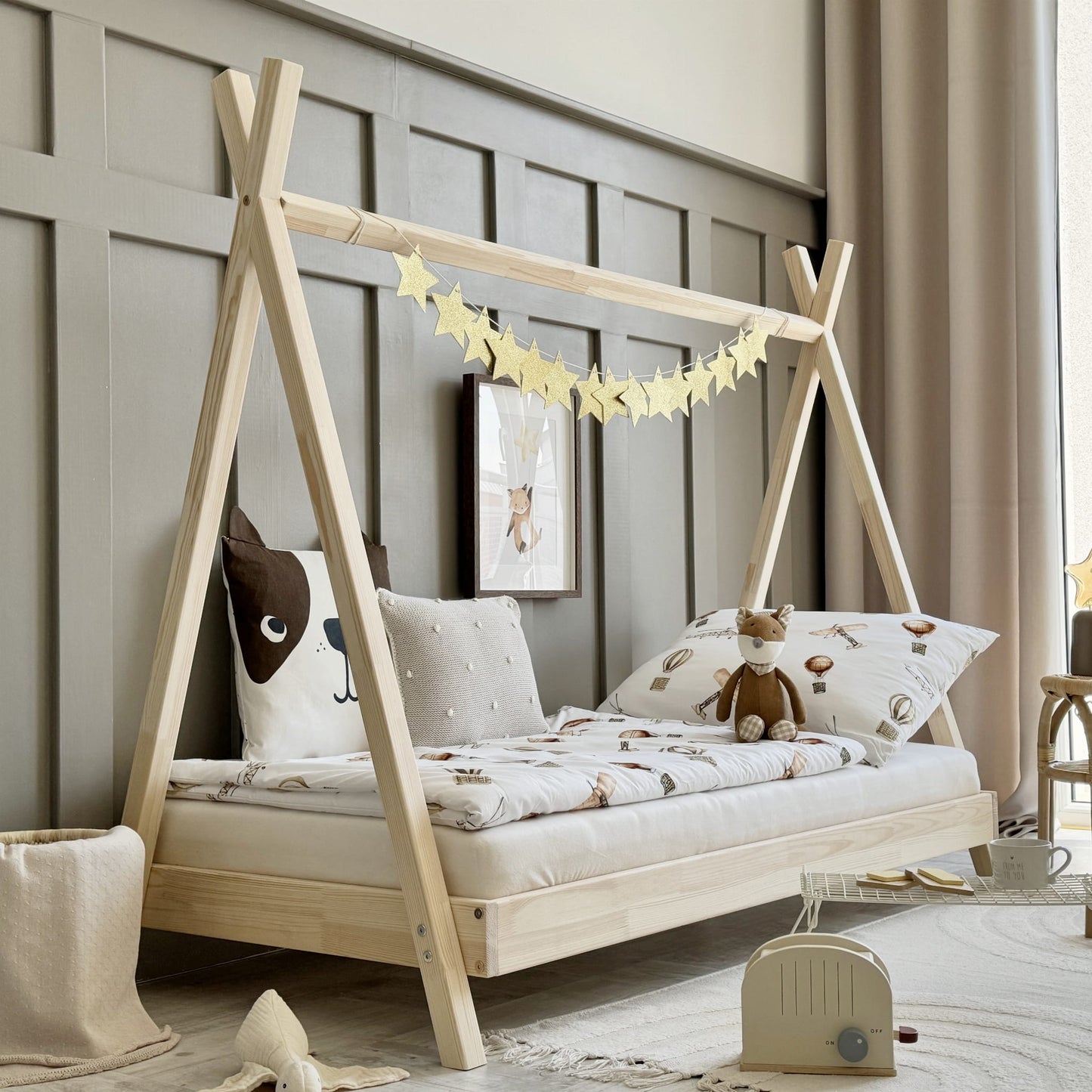 Παιδικό Κρεβάτι Tipi (Δώρο 10% έκπτωση στο Στρώμα)