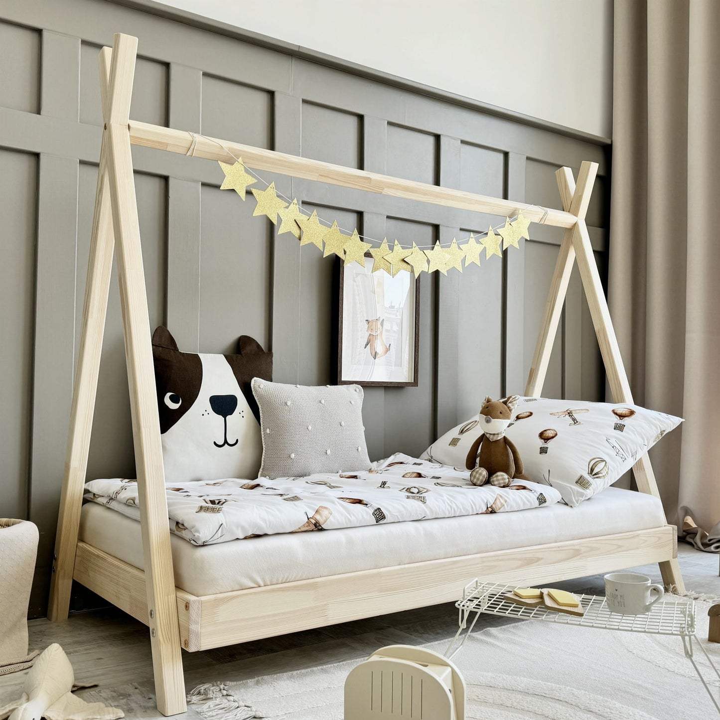 Παιδικό Κρεβάτι Tipi (Δώρο 10% έκπτωση στο Στρώμα)