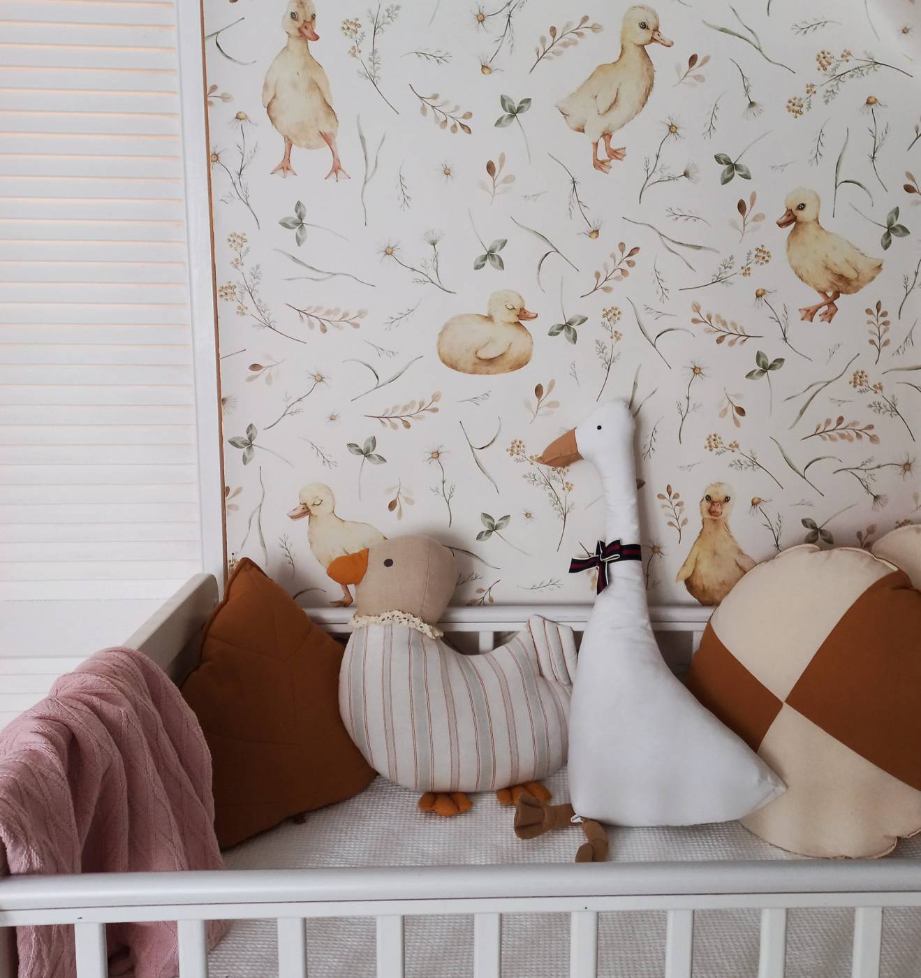 Ταπετσαρία μικρές πάπιες