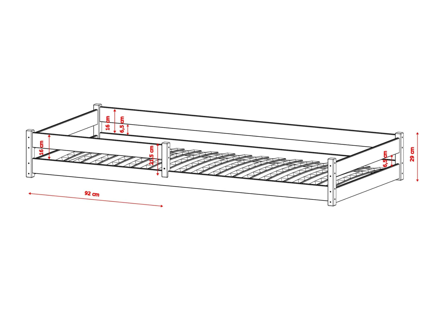 Παιδικό κρεβάτι ALIS