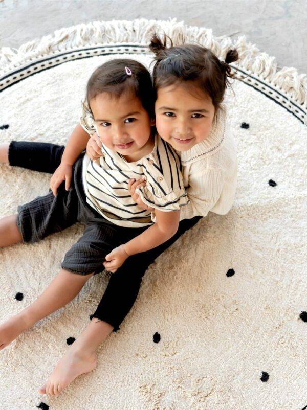 Παιδικό χαλί Anna dots cream