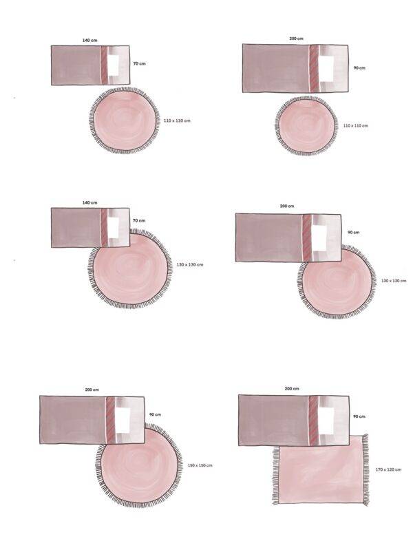 Παιδικό χαλί Anna dots cream