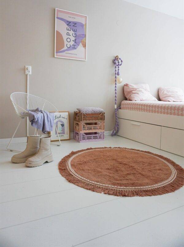 Παιδικό χαλί Anna old pink