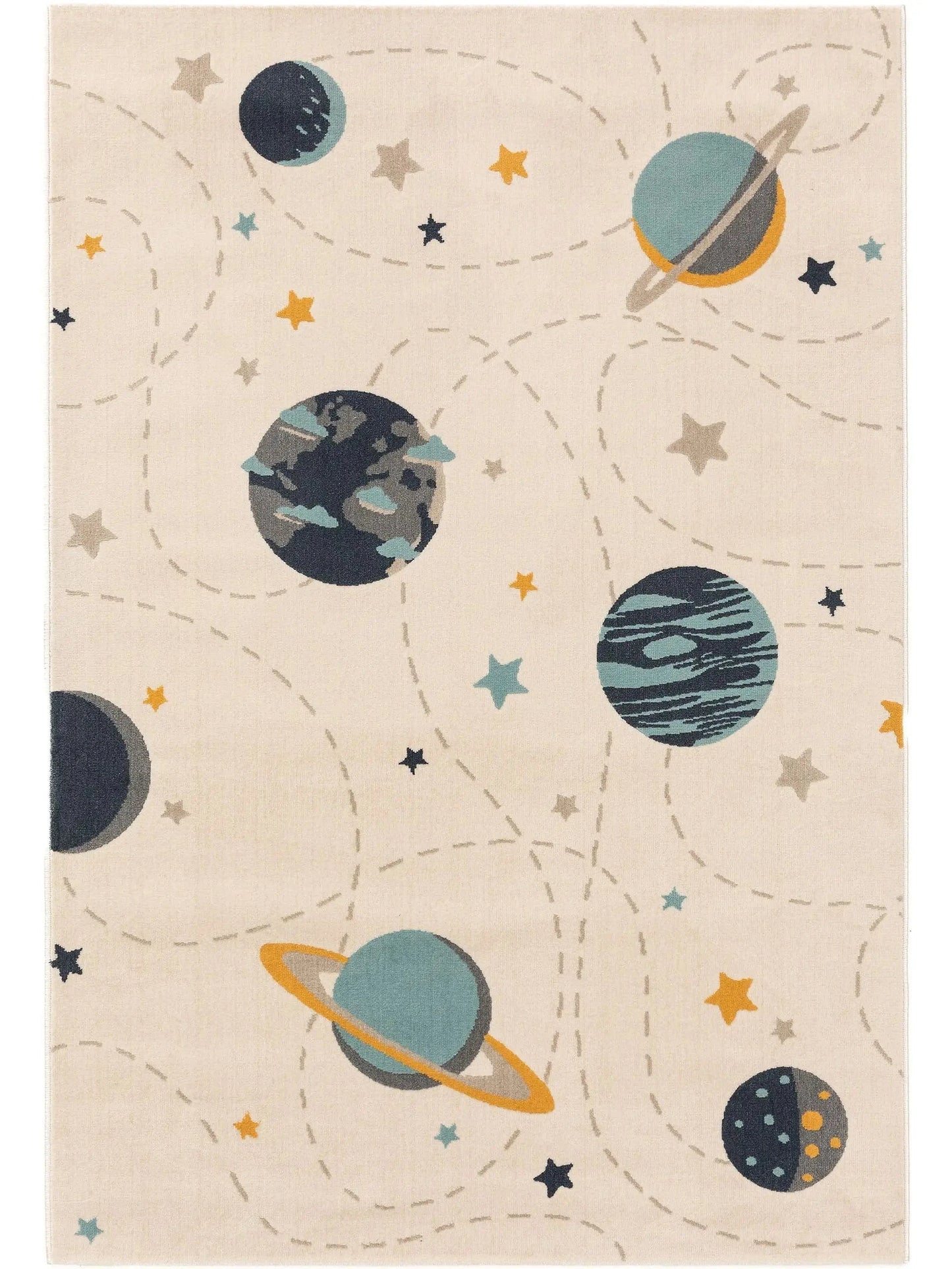 Παιδικό χαλί Apollo Cream Planets