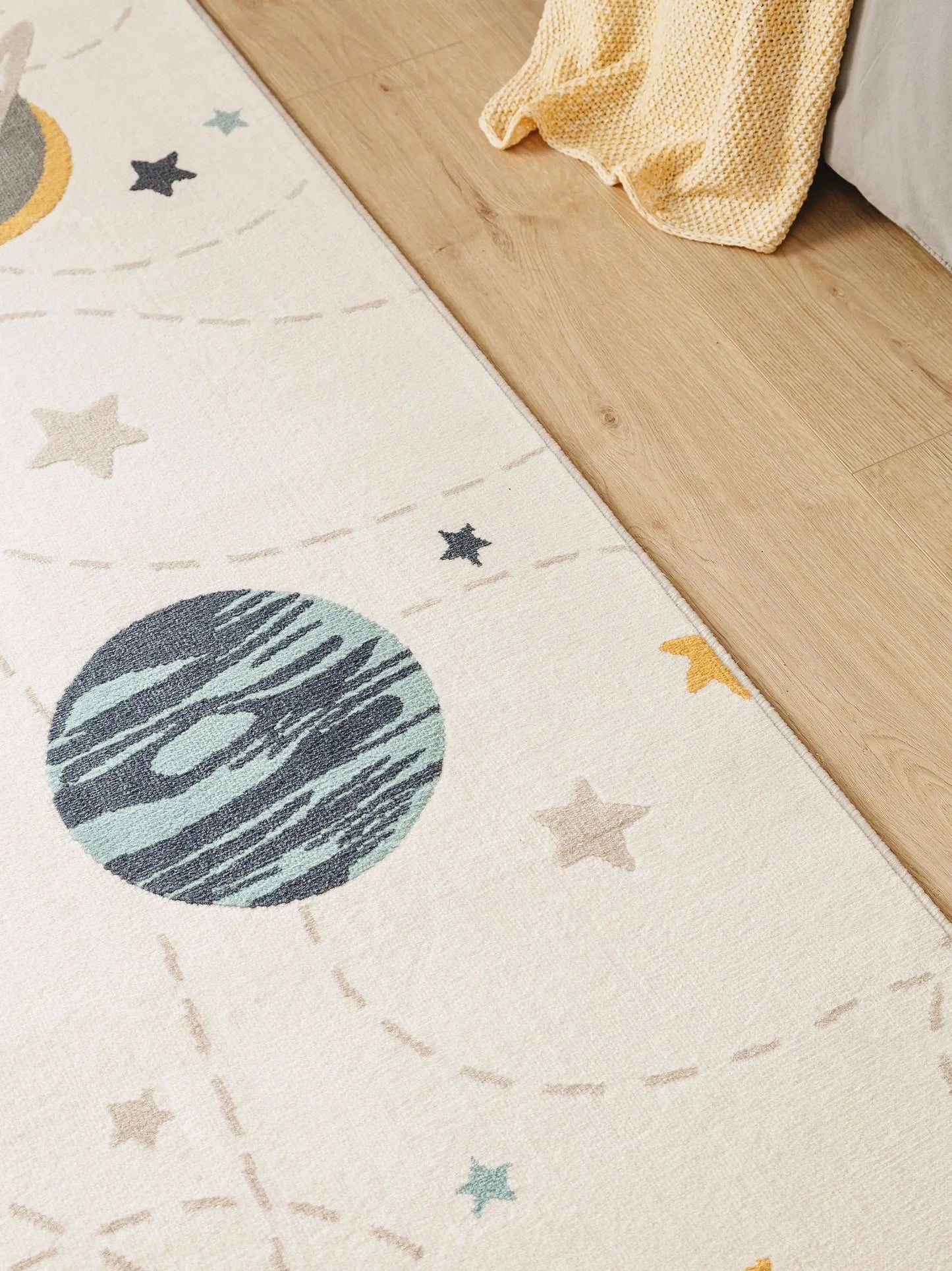 Παιδικό χαλί Apollo Cream Planets