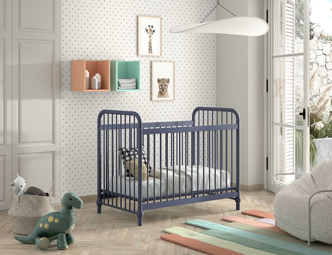 Μεταλλική βρεφική Κούνια BRONXX 60x120