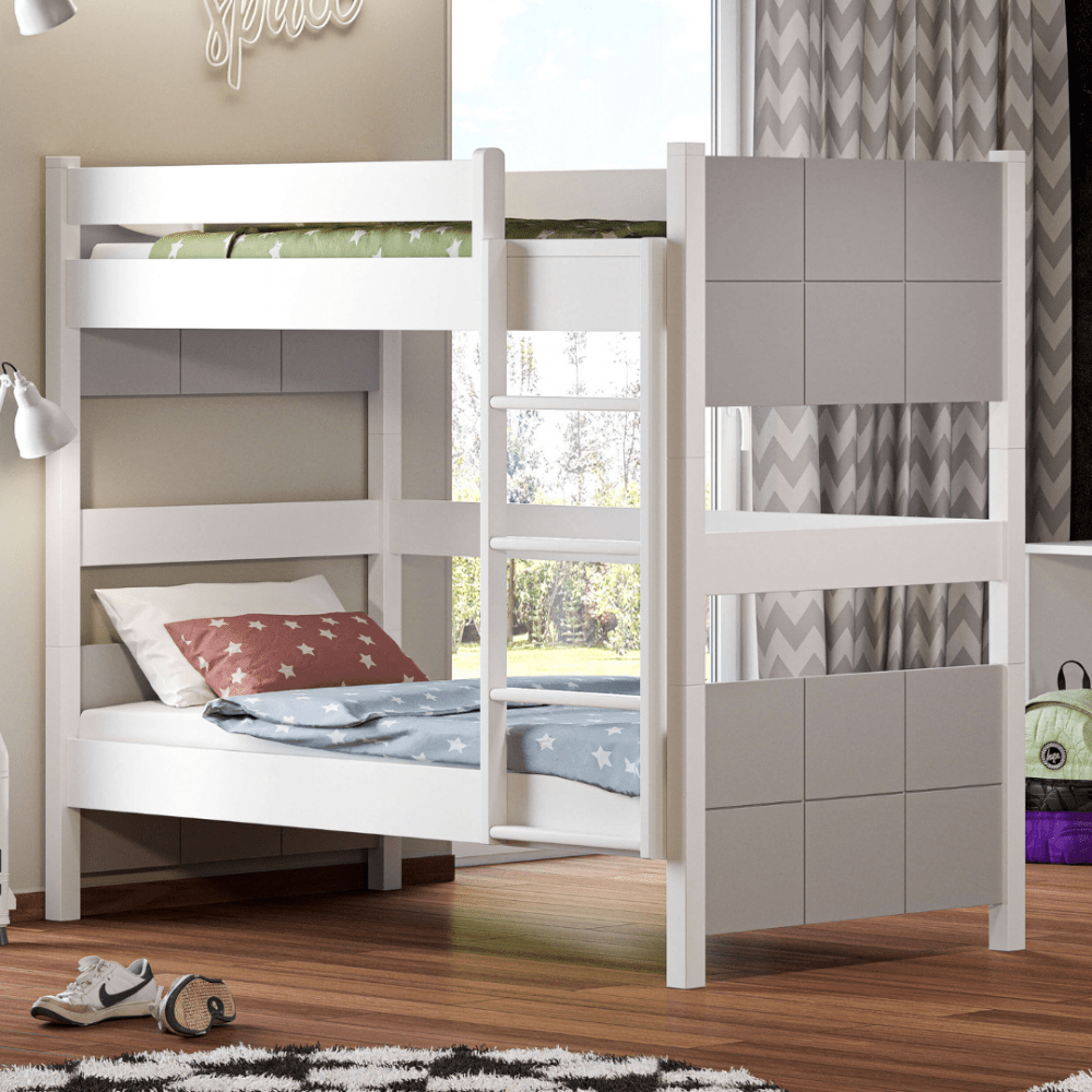 Cosy Κουκέτα Μετατρεπόμενη με Αποσπώμενη Σκάλα Για 4 Διαστάσεις Στρωμάτων