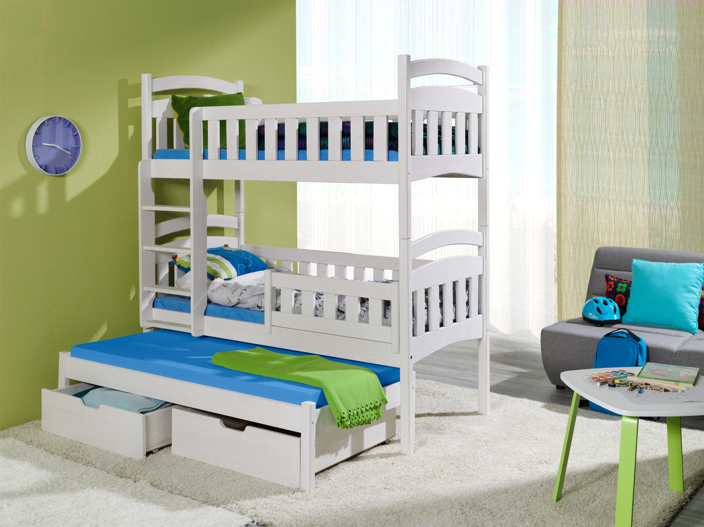 Dominik Παιδική Κουκέτα 3 Παιδιών