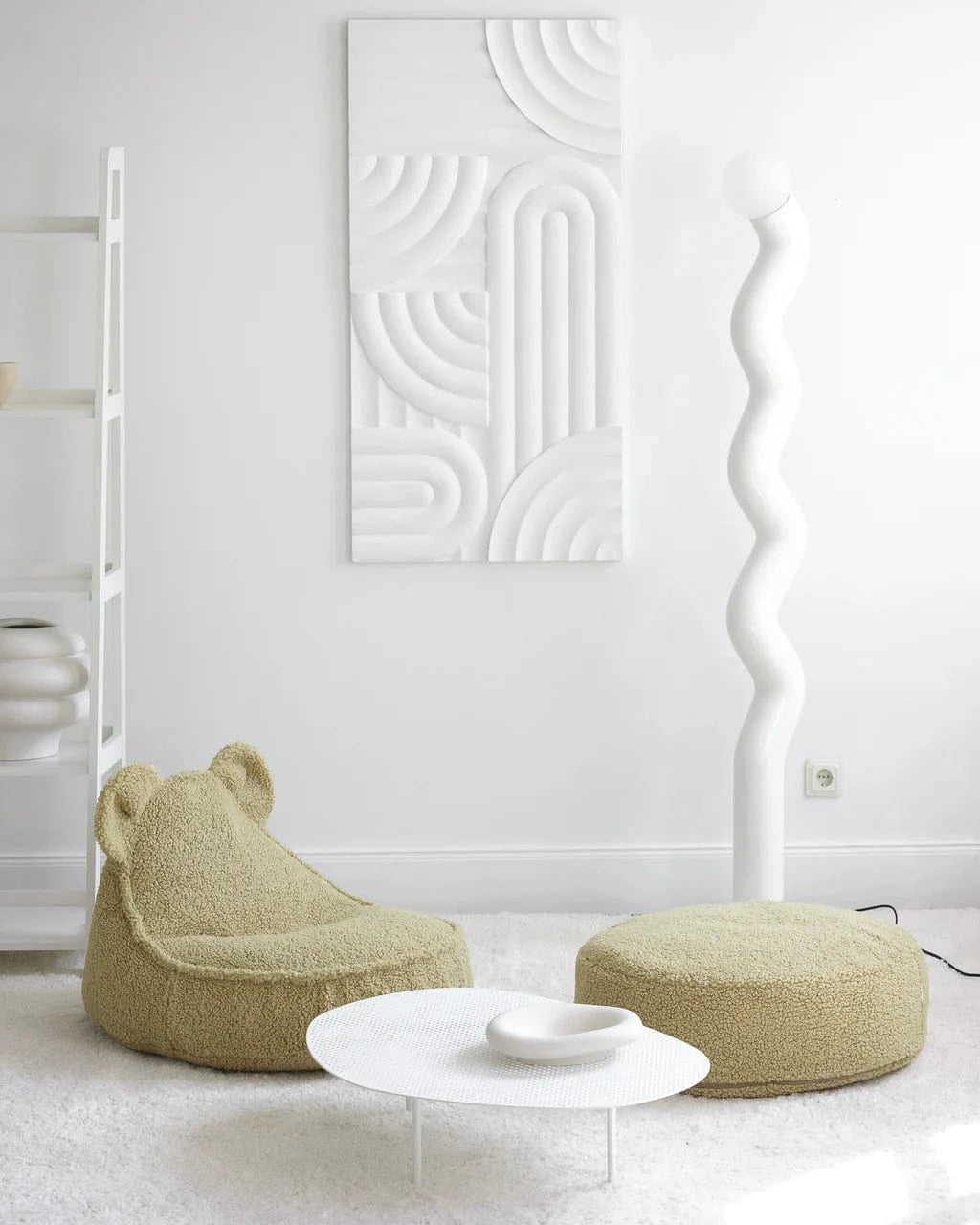 Πουφ χαμηλό Μάτσα 25x39,5