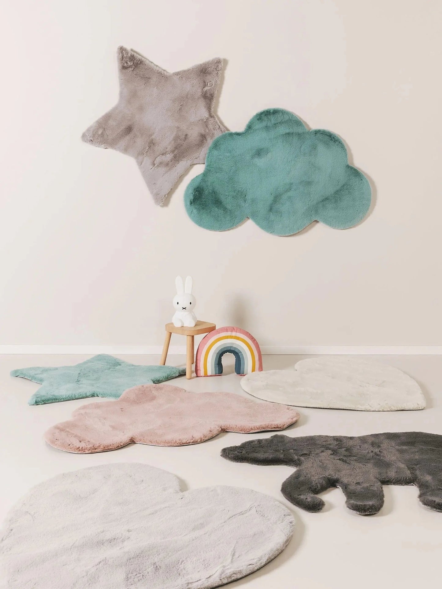 Παιδικό χαλί Dave Grey Cloud