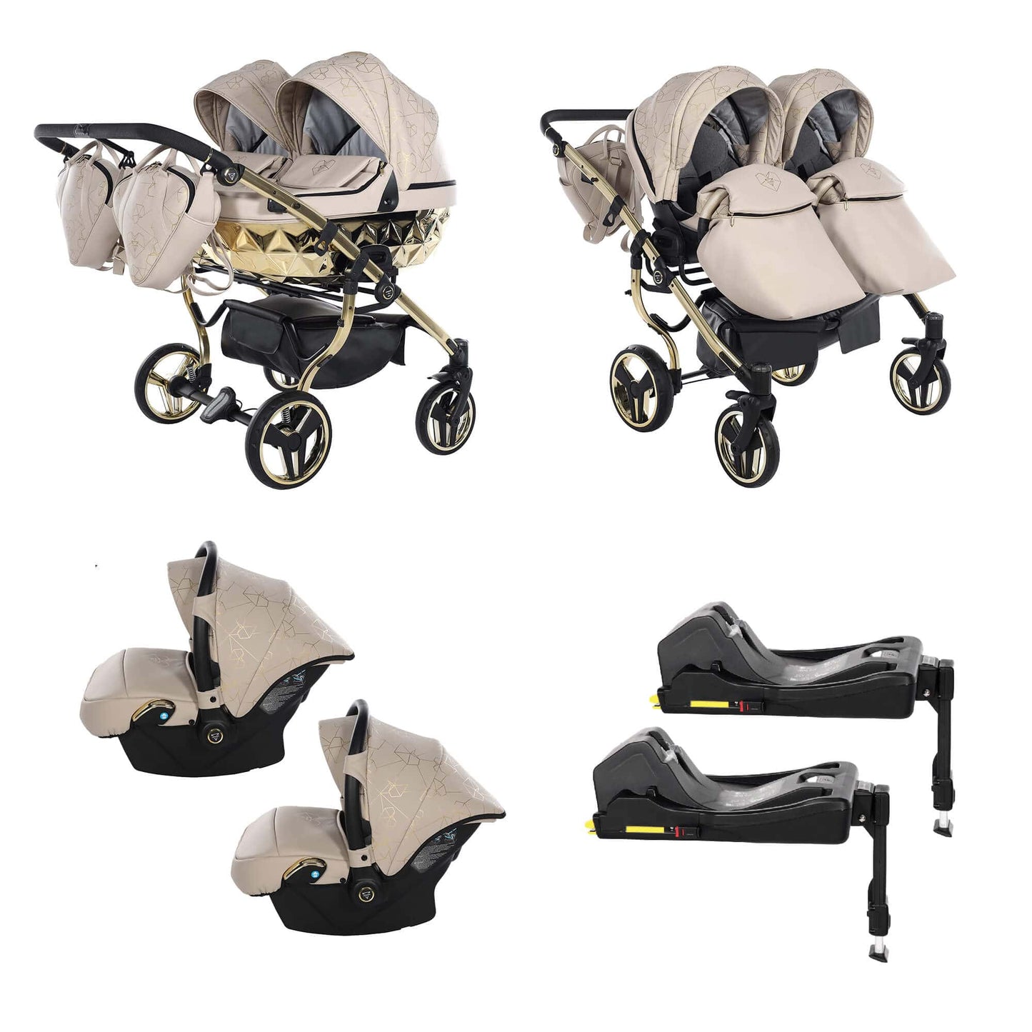 Παιδικό Καρότσι Junama HEART DUO