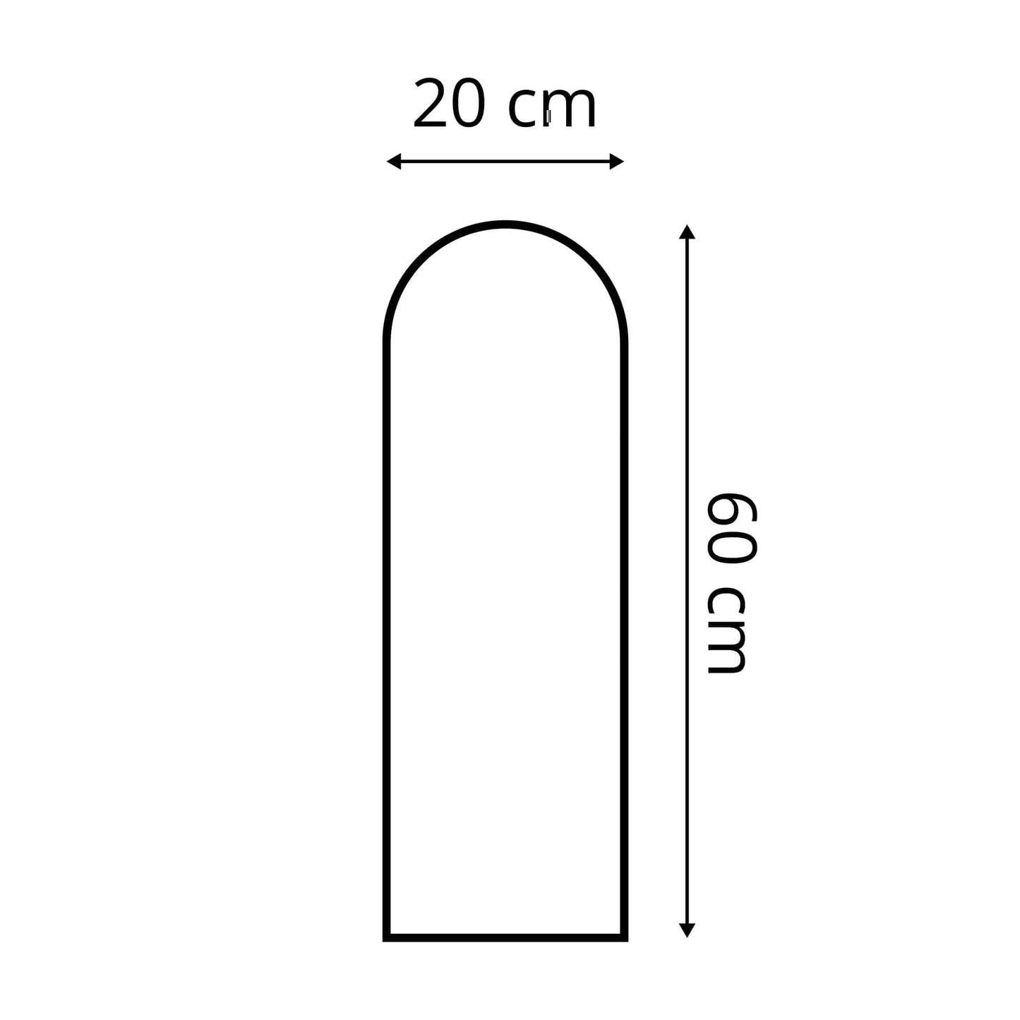Πάνελ ταπετσαρισμένο φράκτης 20x60CM