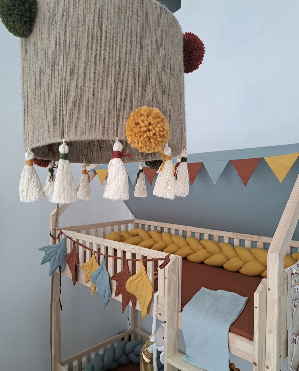 Παιδικό φωτιστικό Hippopo Boho 35x25
