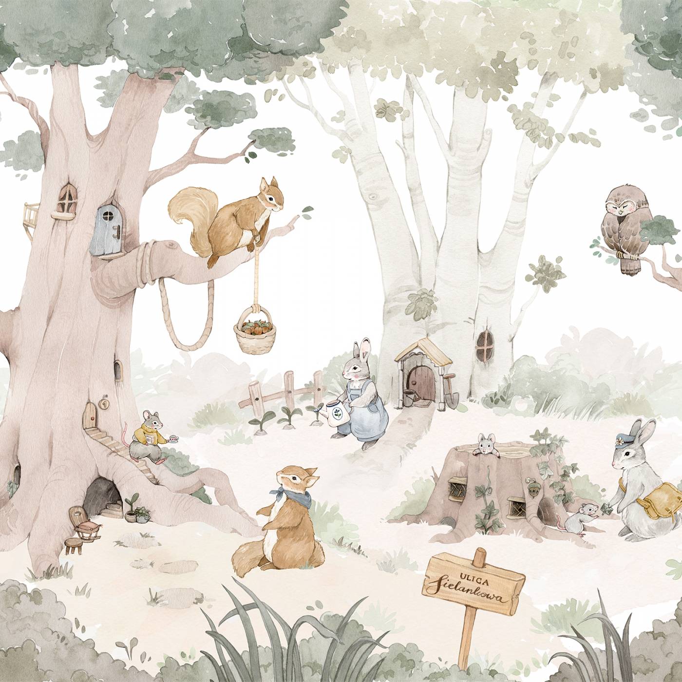 Ταπετσαρία Woodland