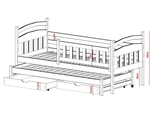 Κρεβάτι καναπές Galaxy