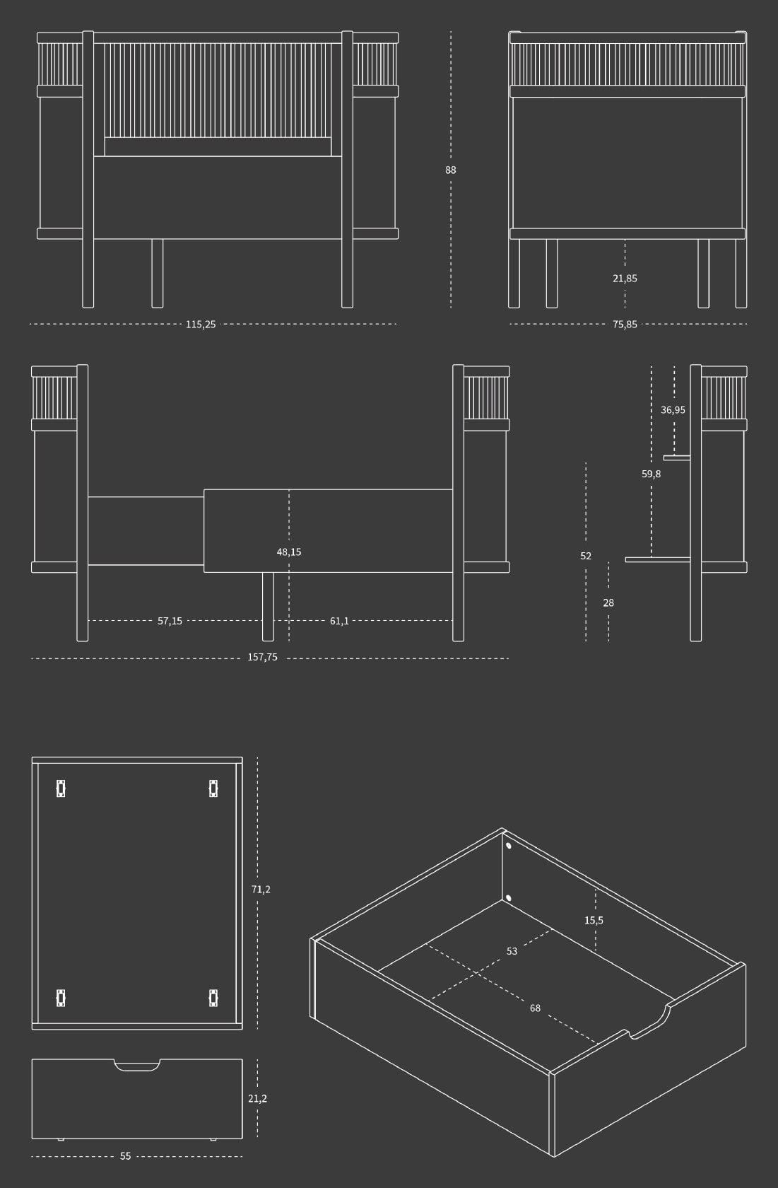 ΚΡΕΒΑΤΙ MINIMAL