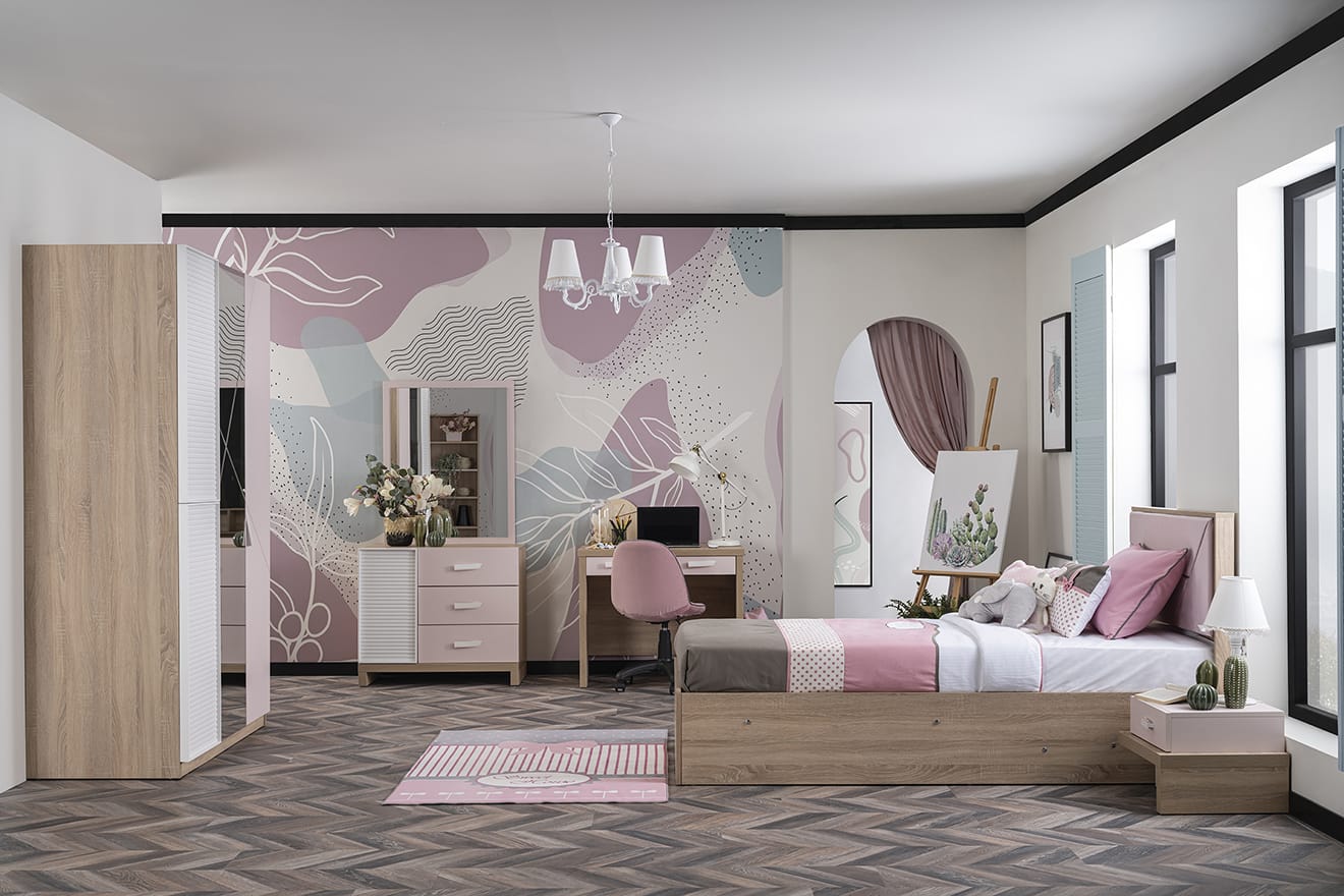 Παιδικό Κρεβάτι Angel City Basic 100x200cm
