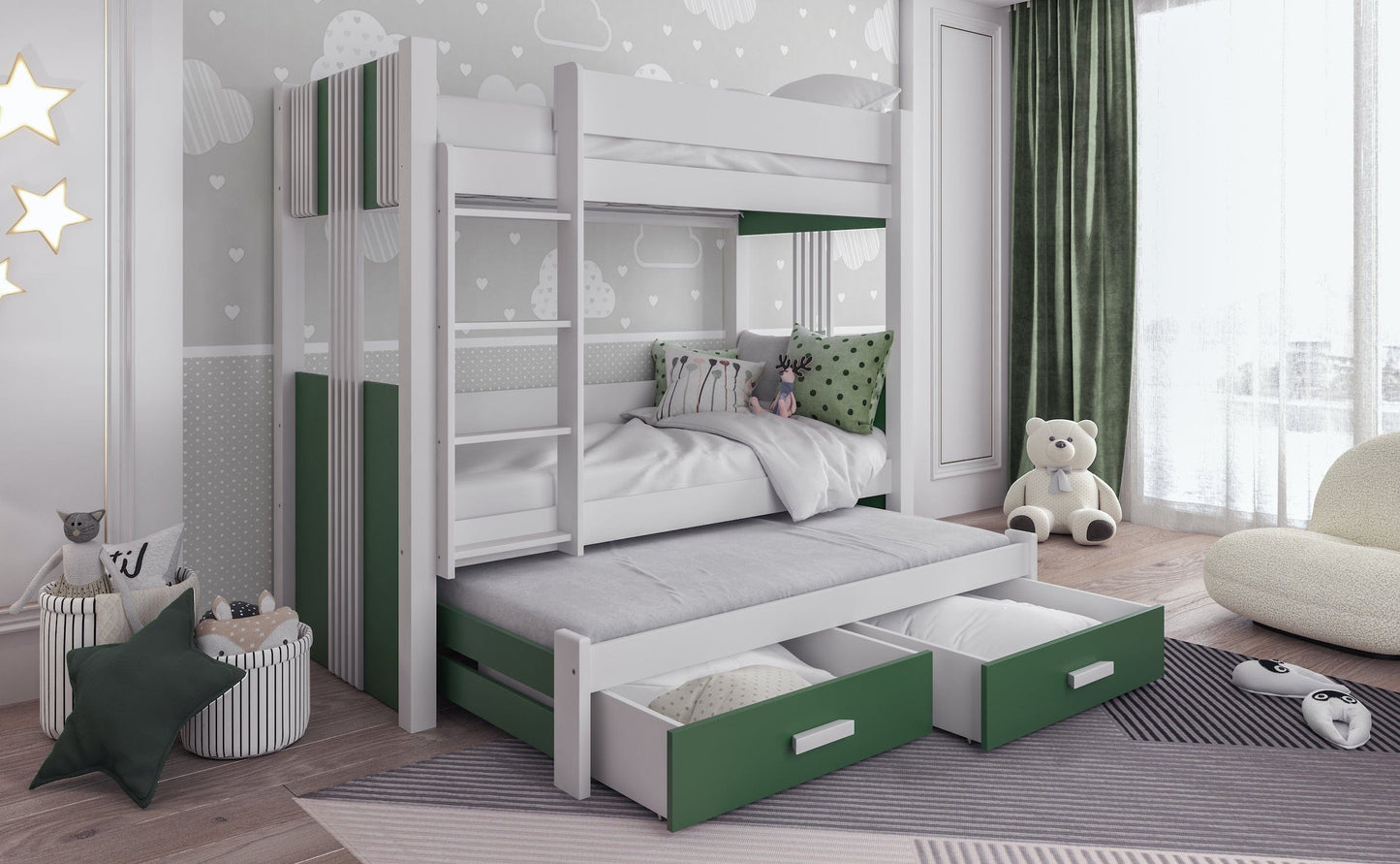 Arten Παιδική Κουκέτα 3 Παιδιών