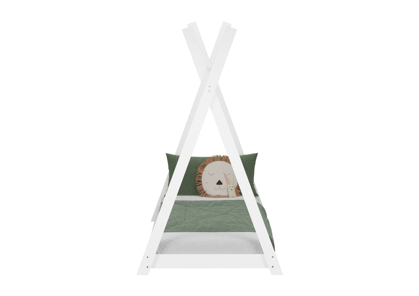Παιδικό κρεβάτι tipi λευκό