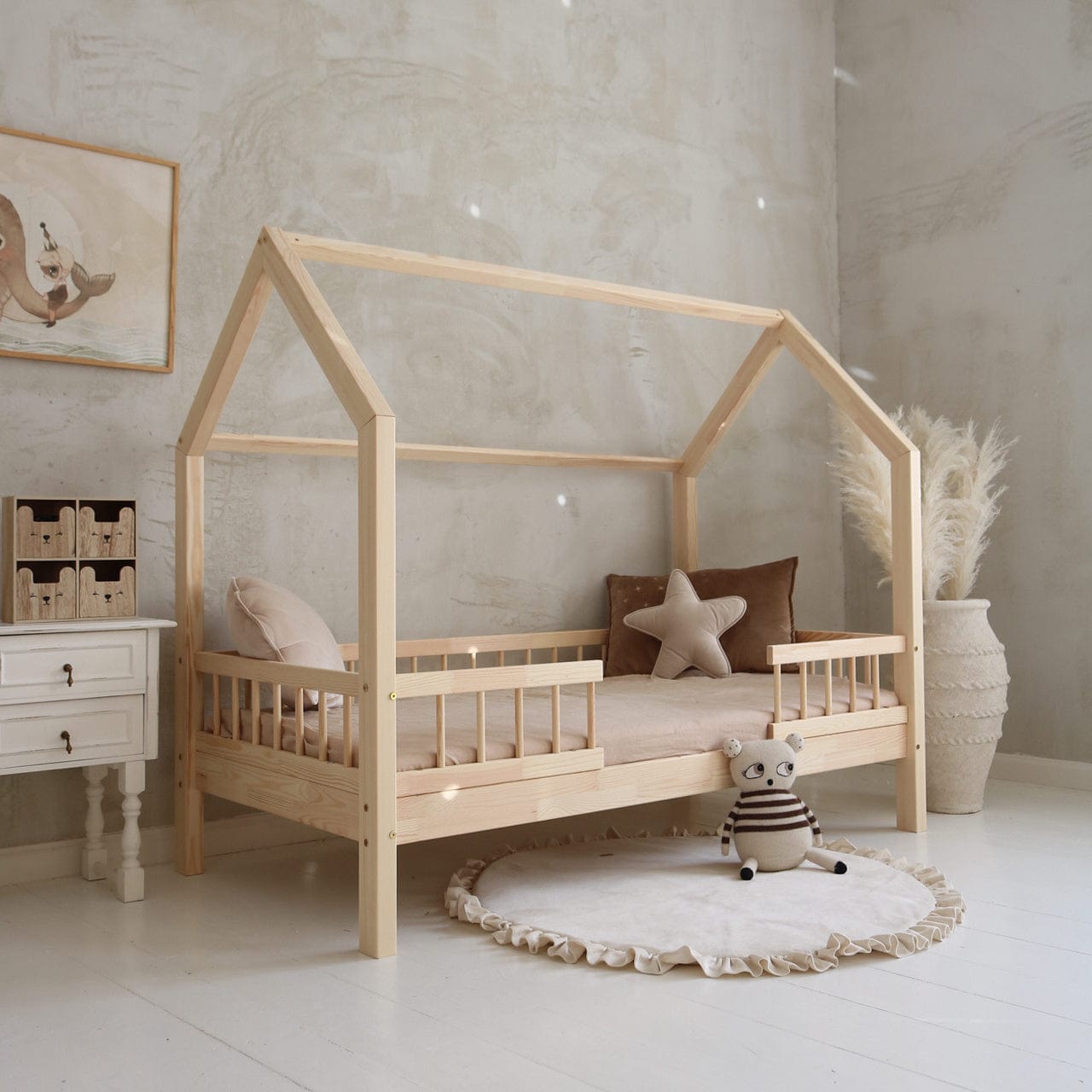 Παιδικό Κρεβάτι Σπιτάκι Bello Duo (Δώρο 10% έκπτωση στο Στρώμα)