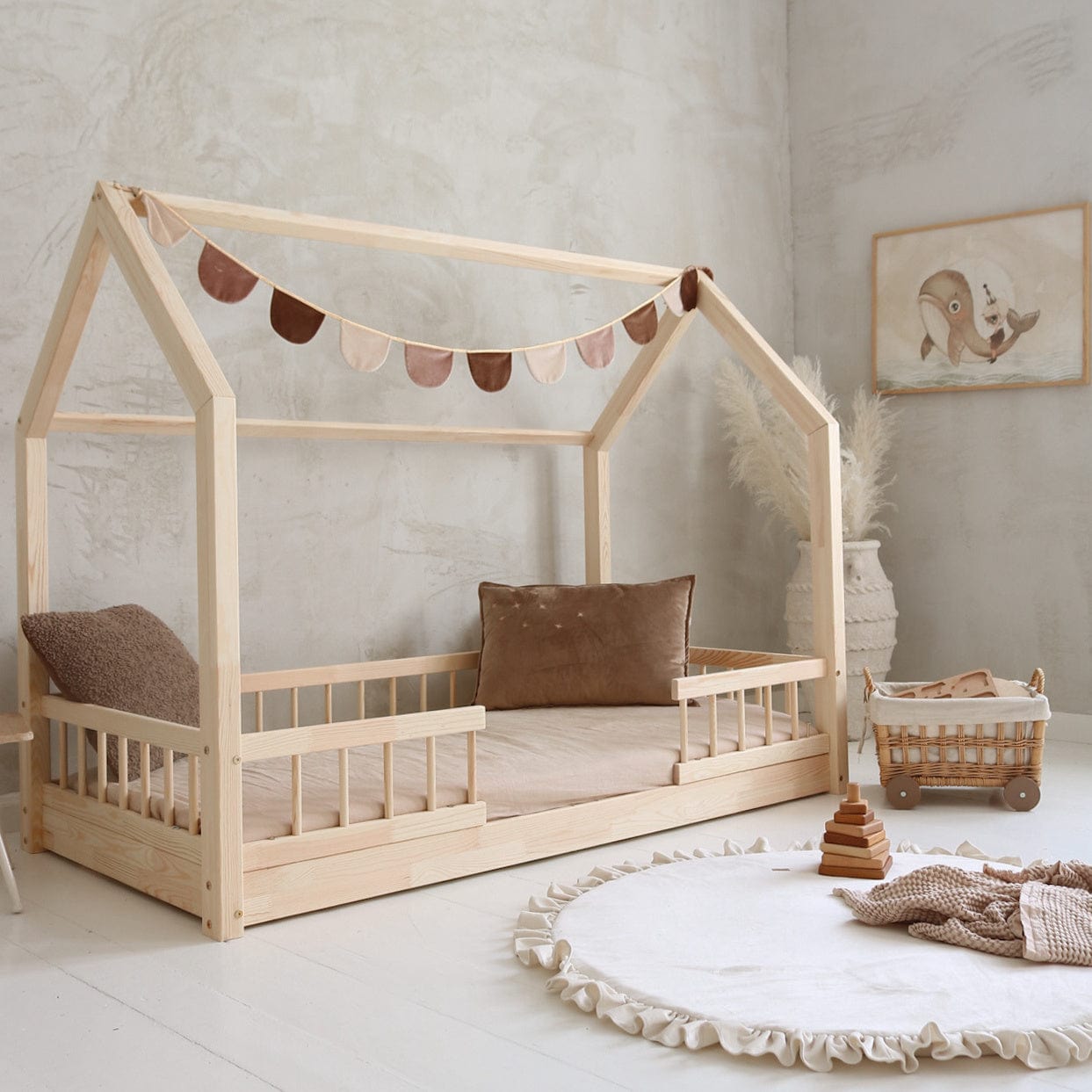 Παιδικό Κρεβάτι Σπιτάκι Bello Duo (Δώρο 10% έκπτωση στο Στρώμα)