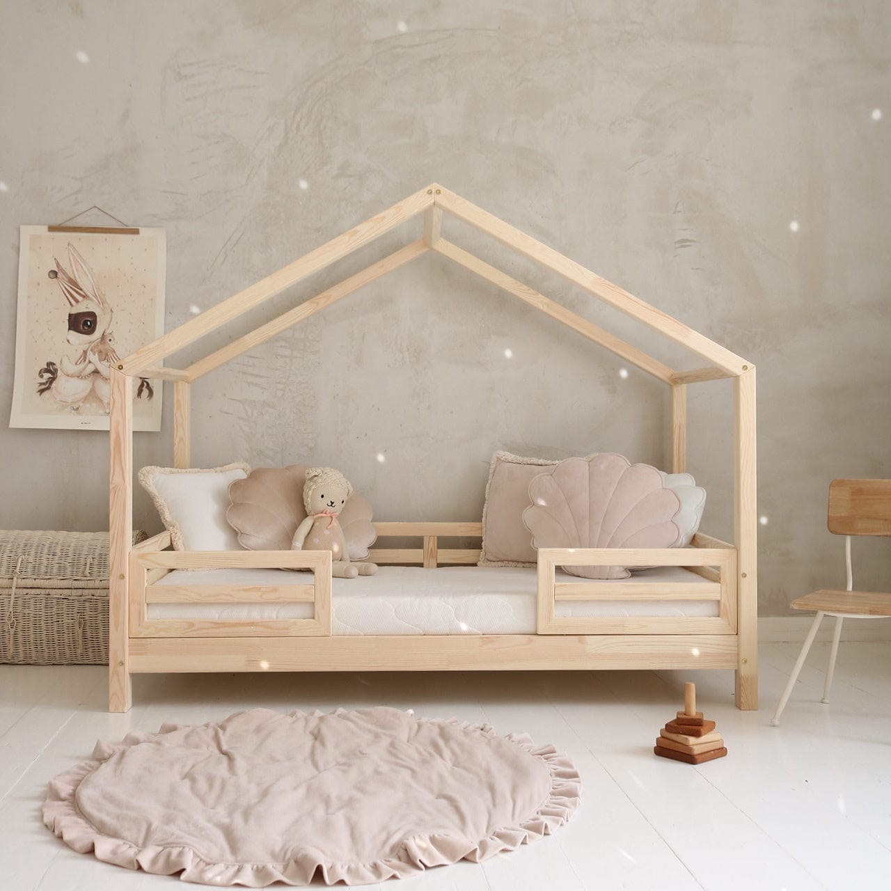 Παιδικό Κρεβάτι Σπιτάκι HouseBed Fello Duo (Δώρο 10% έκπτωση στο Στρώμα)