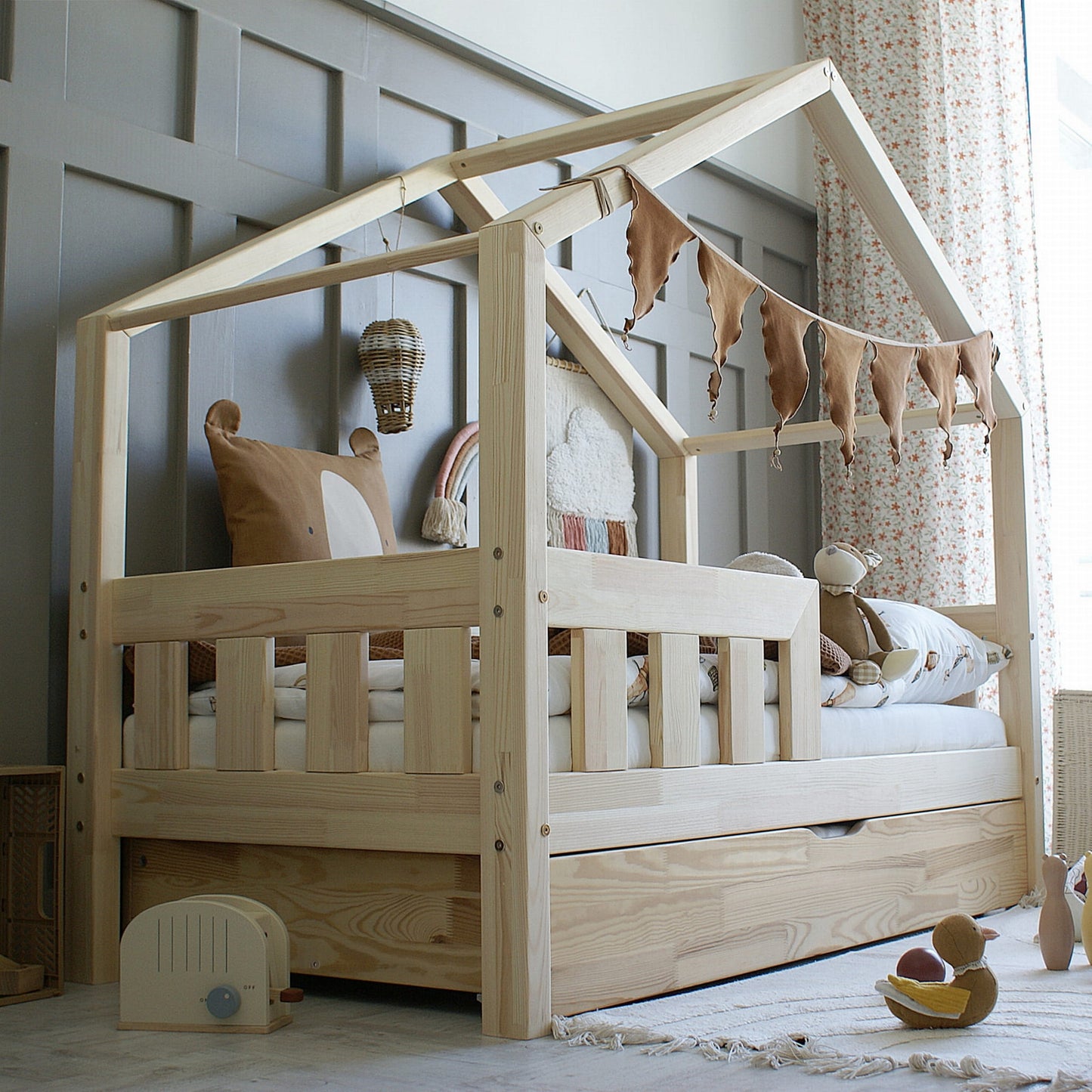 Παιδικό Κρεβάτι Σπιτάκι Housebed Maxi Plus (Δώρο 10% έκπτωση στο Στρώμα)
