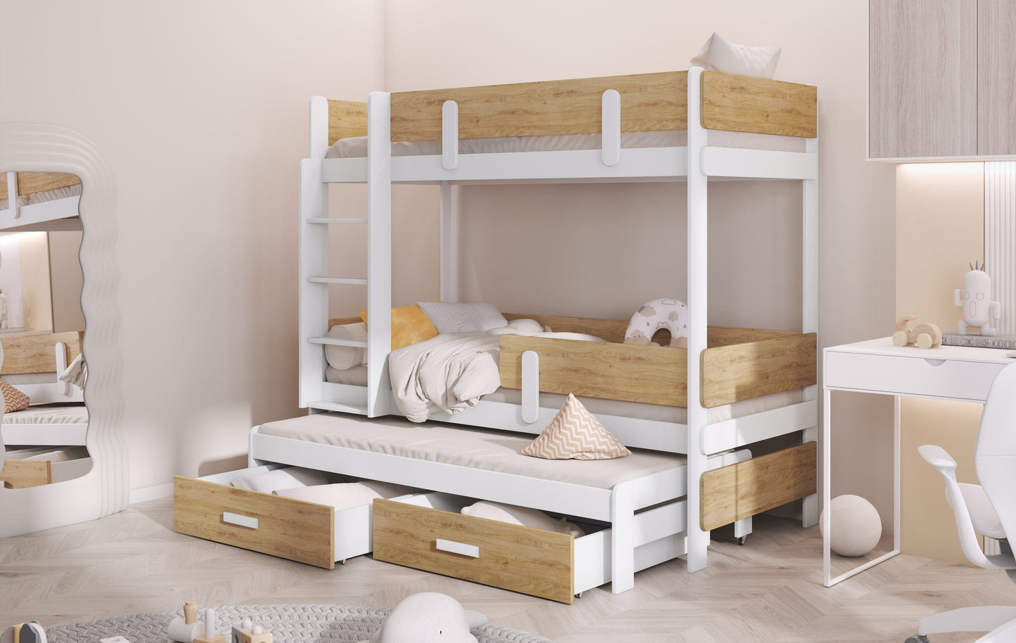 Παιδική Κουκέτα ETTORE 3 ατόμων