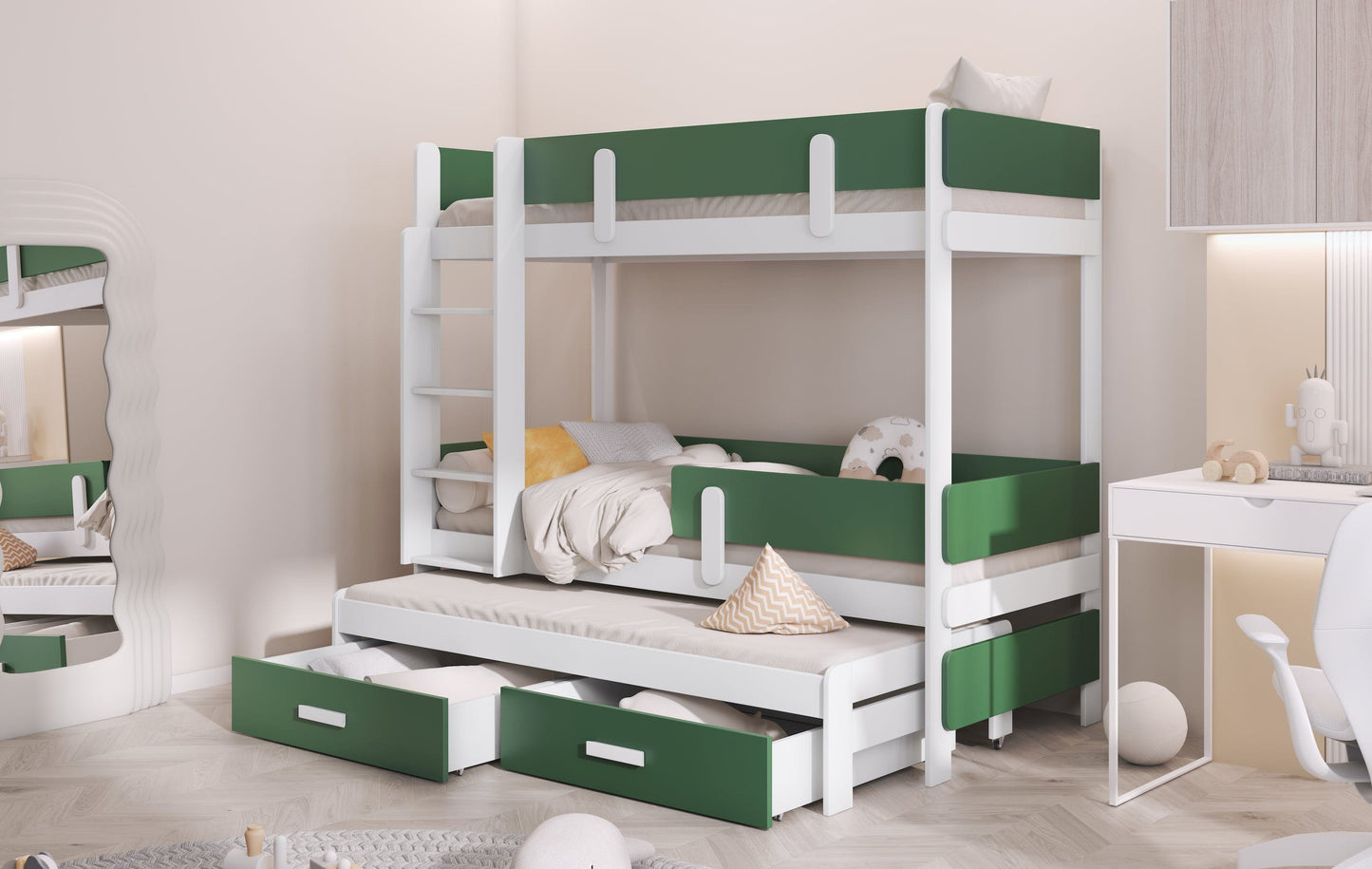 Παιδική Κουκέτα ETTORE 3 ατόμων