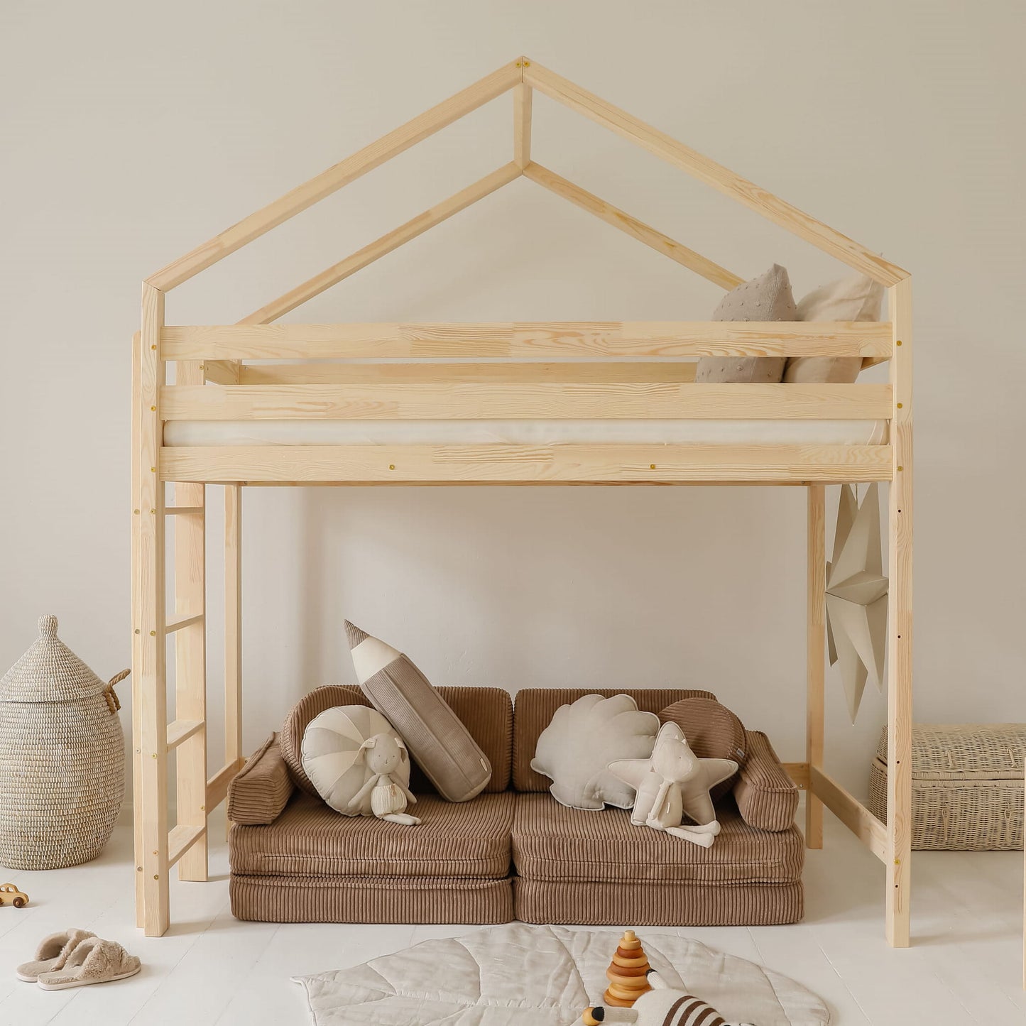 Κουκέτα σπιτάκι Housebed Loft