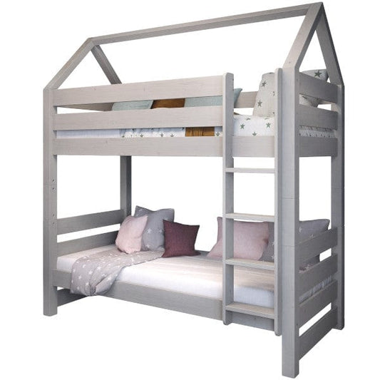 Διαιρούμενη κουκέτα JΑΝ Γκρι με σκεπή