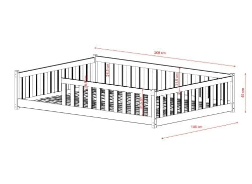 Παιδικό κρεβάτι MATI 140x200