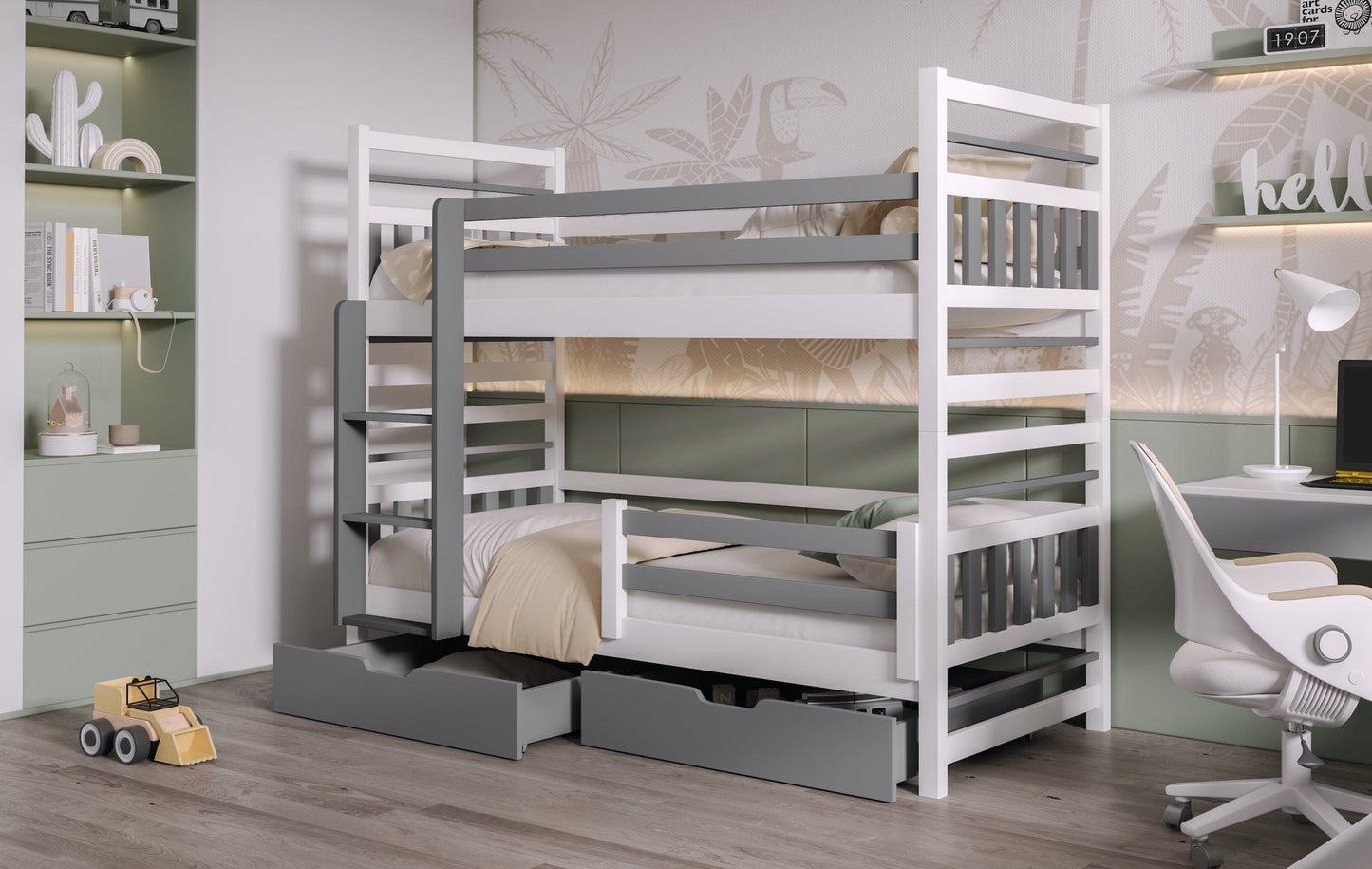 Κουκέτα Miromir με αποθηκευτικό χώρο