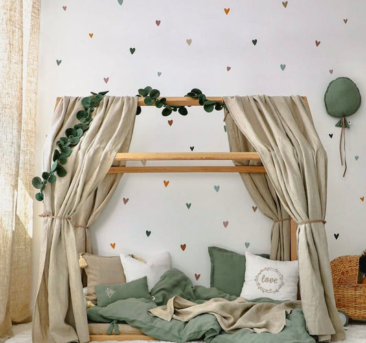 Πανιά για κρεβάτι montessori (σετ) 4x0,75