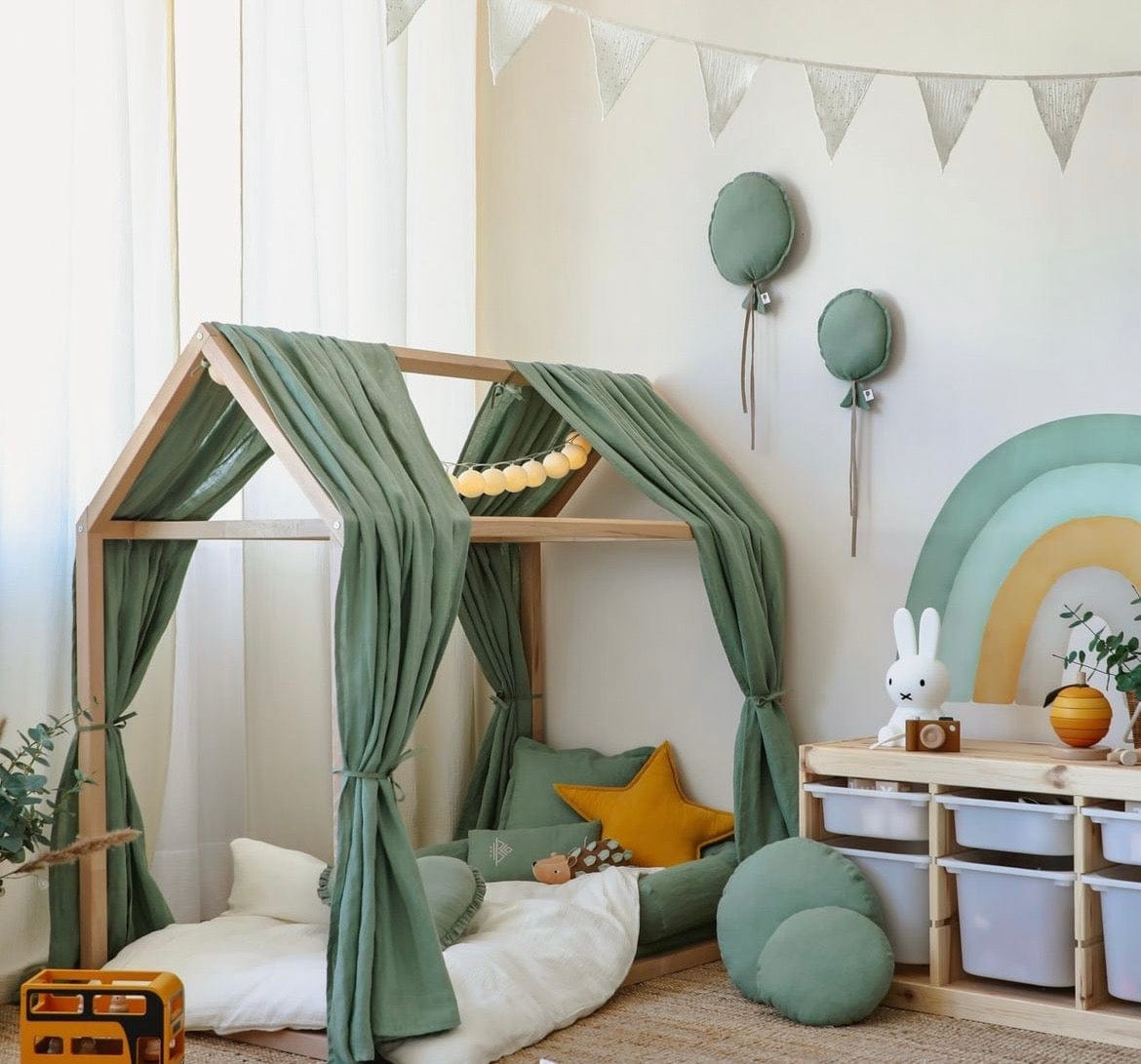 Πανιά για κρεβάτι montessori (σετ) 4x0,75