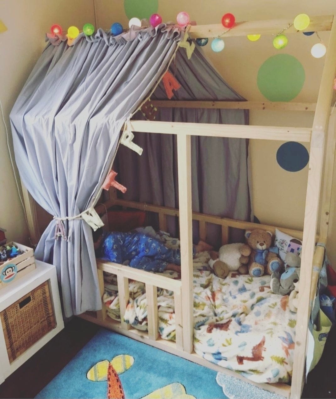 Πανιά για κρεβάτι montessori (σετ) 4x0,75