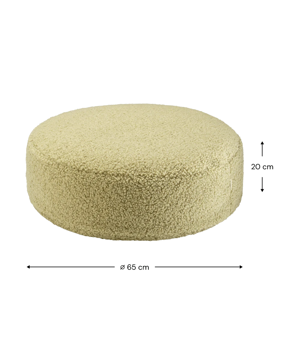 Πουφ χαμηλό Μάτσα 25x39,5