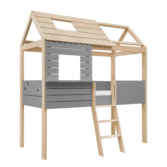 Παιδικό κρεβάτι σπιτάκι Funflex υπερυψωμένο - Ετοιμοπαράδοτο