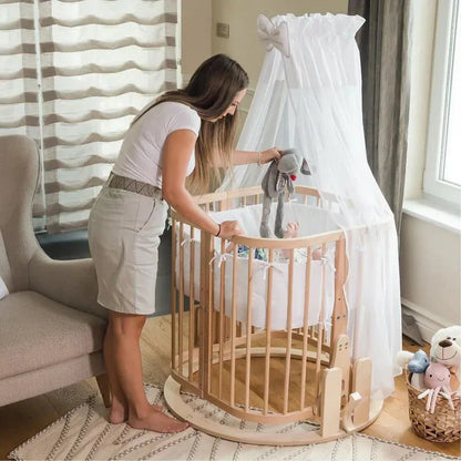 Πολυμορφικό Κρεβάτι Oval 7 in 1 Natural - Ετοιμοπαράδοτο