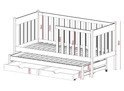 Κρεβάτι καναπές Kaja